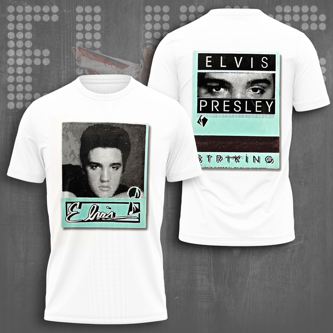 Elvis Presley Rock And Roll Golden Globes Shirt