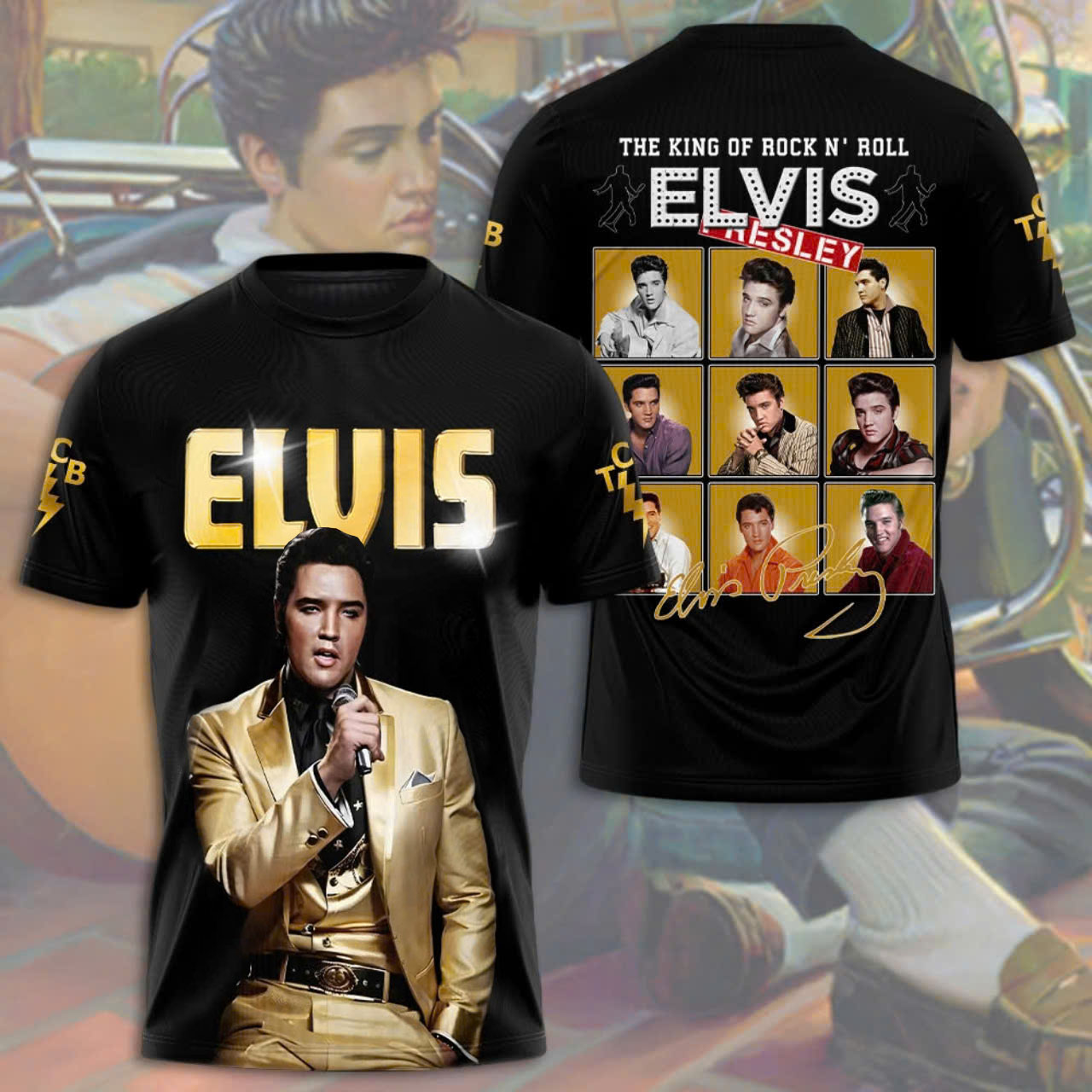 Elvis Presley Rock And Roll Idol Shirt