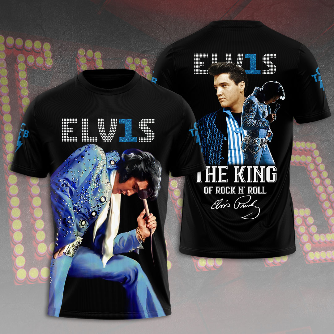 Elvis Presley Rock And Roll Elvis Costello Shirt