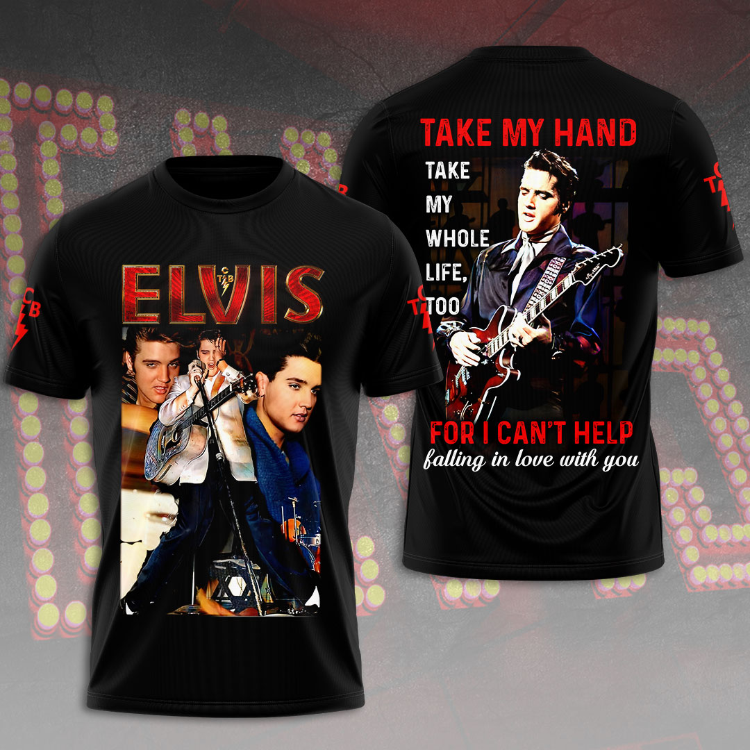 Elvis Presley Rock And Roll Elvis Presley Enterprises Shirt