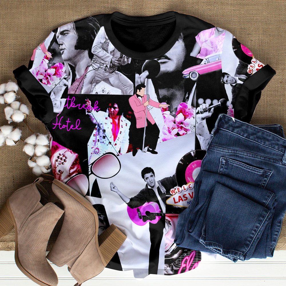 Elvis Presley Rock And Roll Stax Shirt