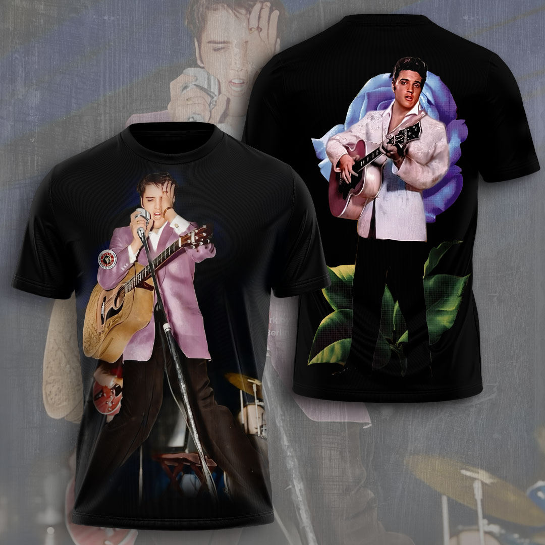 Elvis Presley Rock And Roll Fashion Shirt