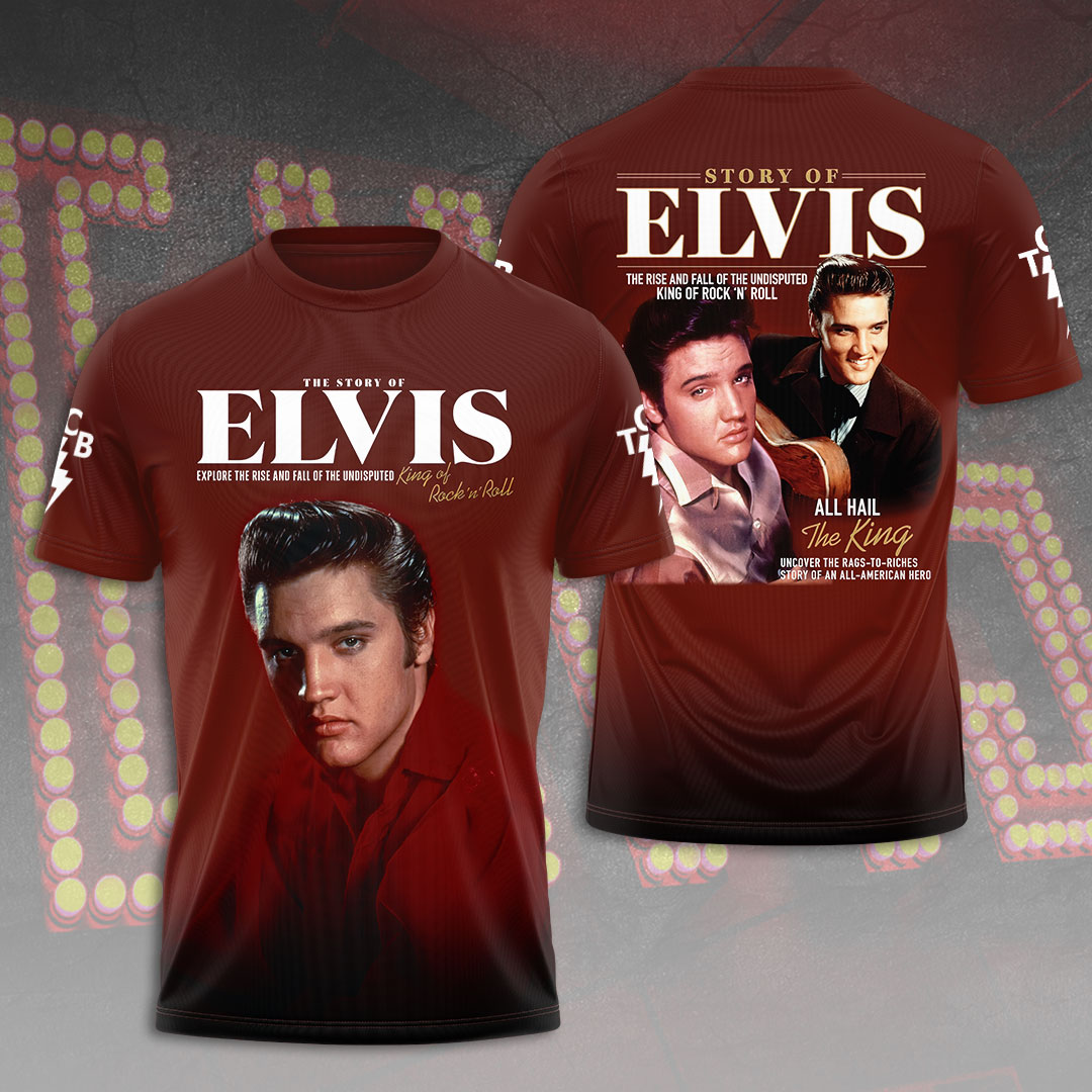 Elvis Presley Rock And Roll Influence Shirt