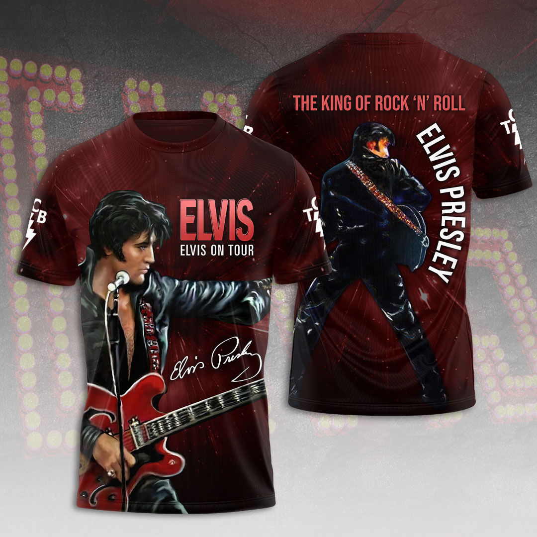 Elvis Presley Rock And Roll Sideburns Shirt