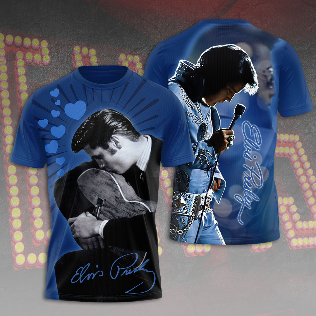 Elvis Presley Rock And Roll Sgt. Pepper Parody Shirt