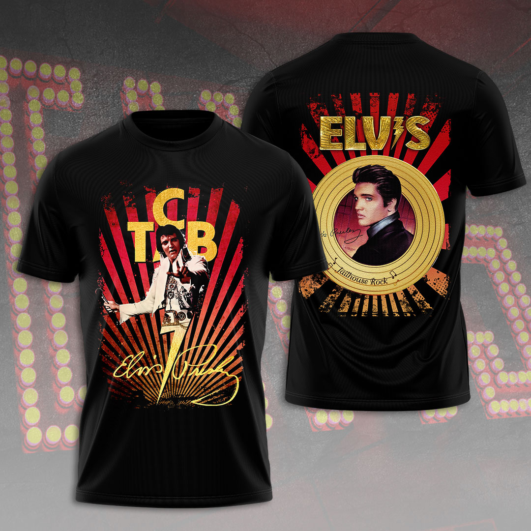 Elvis Presley Rock And Roll Live Performances Shirt