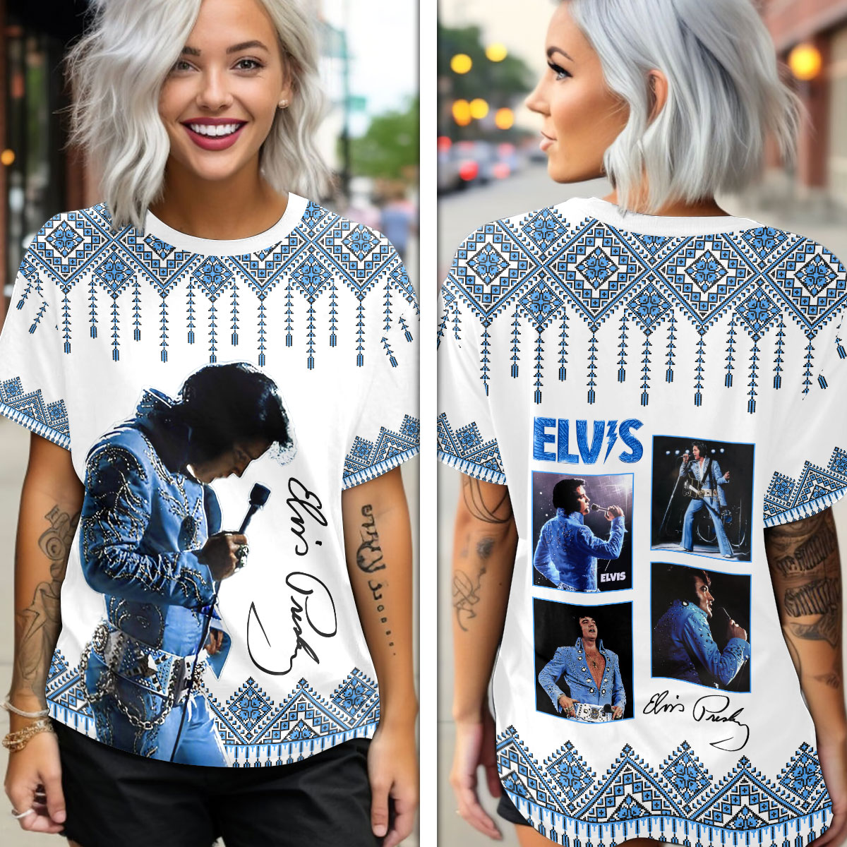 Elvis Presley Rock And Roll Blues-Influenced Shirt