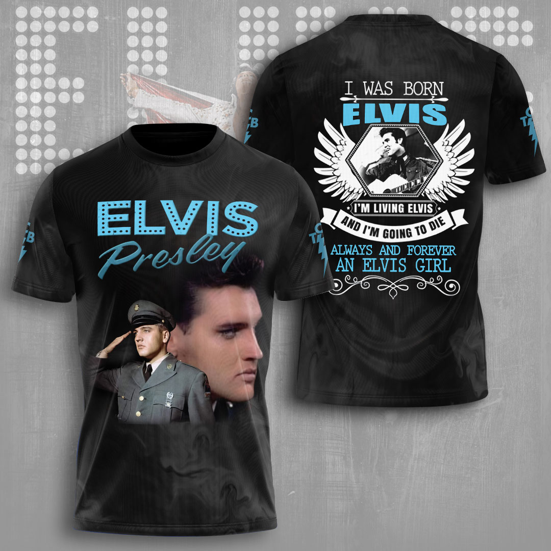 Elvis Presley Movie Blue Suede Shoes Shirt