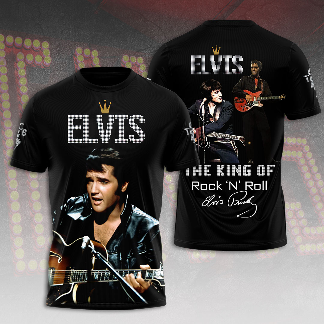 Elvis Presley Rock And Roll 1955 Sun Sessions Shirt