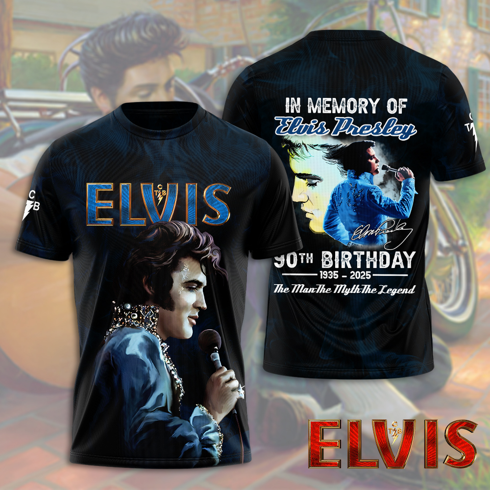 Elvis Presley Movie Golden Records Shirt
