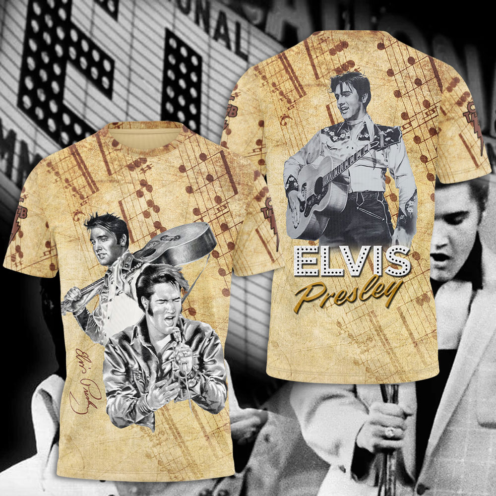 Elvis Presley Movie Graceland Tours Shirt