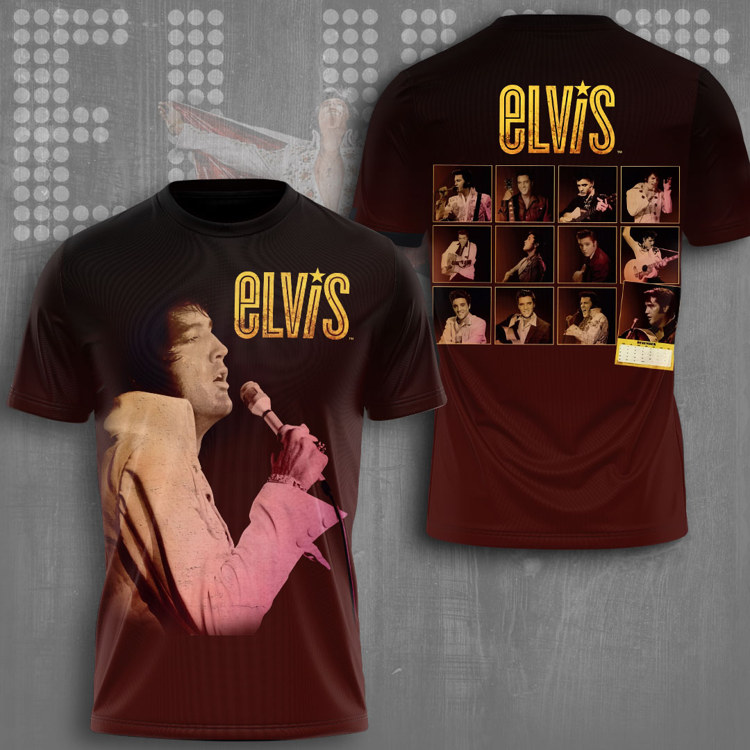 Elvis Presley Movie Sideburns Shirt