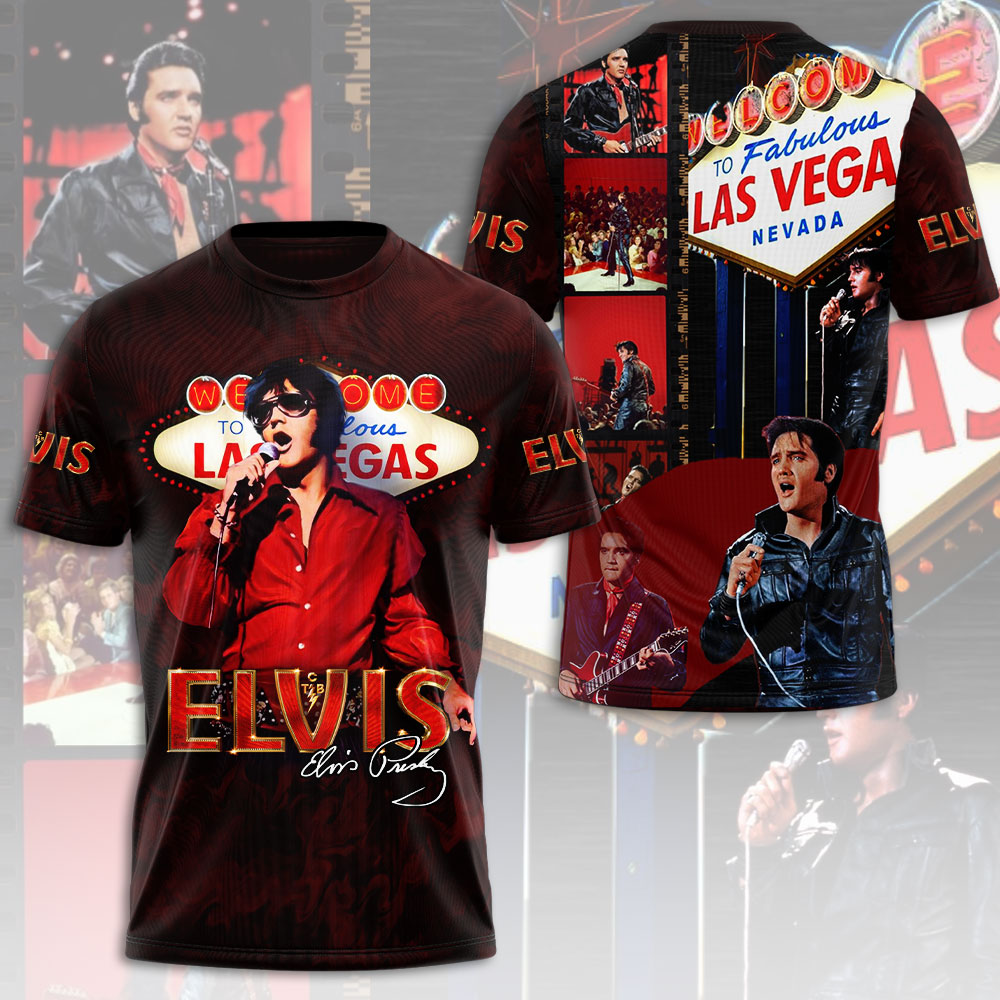 Elvis Presley Week 1970S Tour Shirt