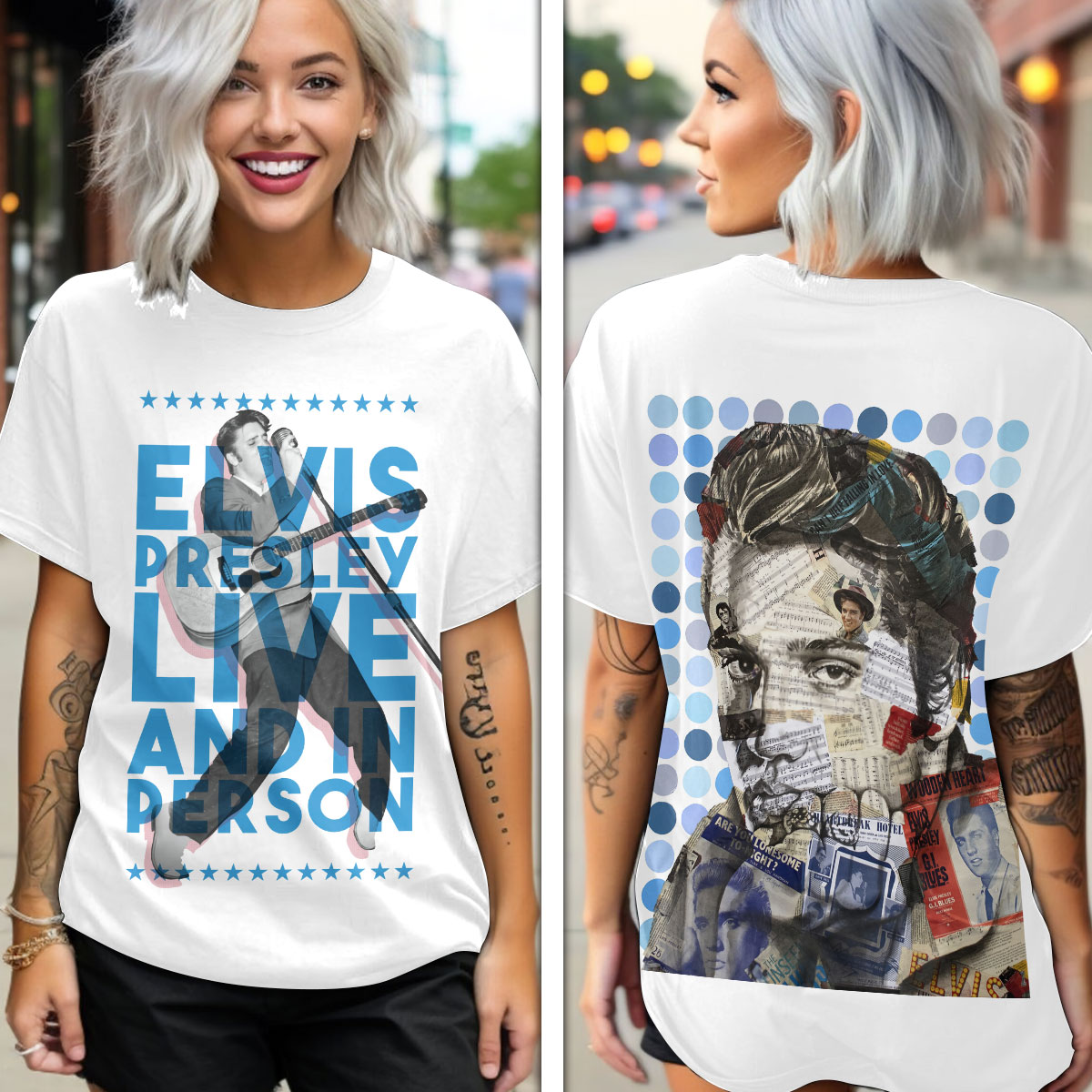 Elvis Presley Week Sideburns Shirt