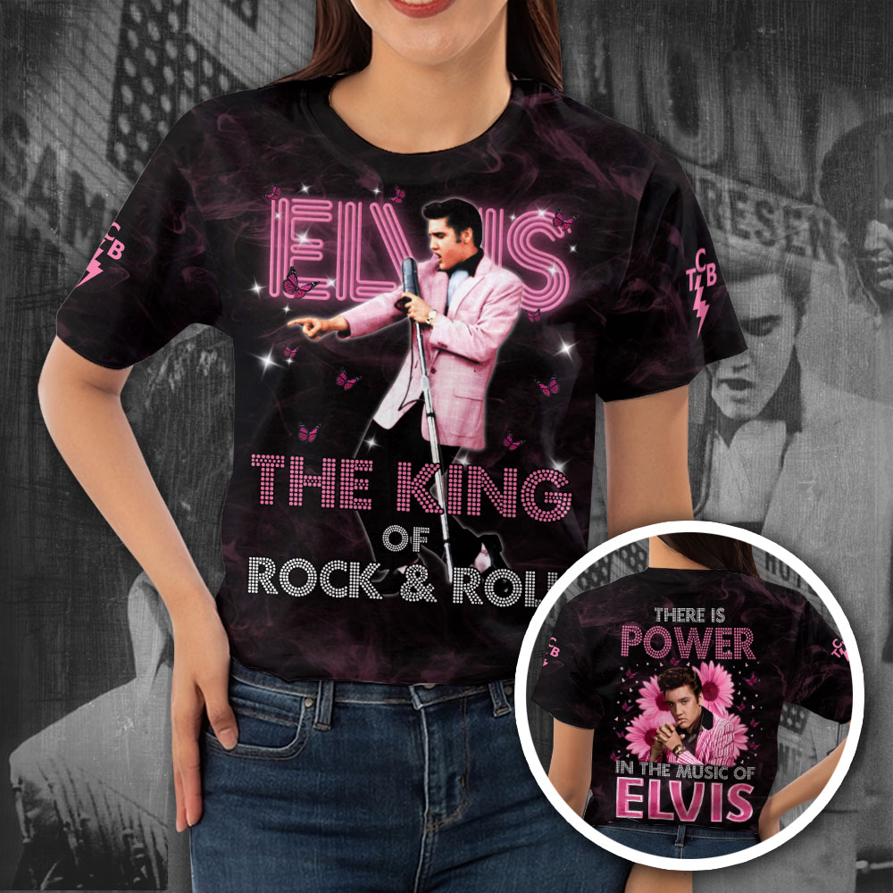 Elvis Presley Miss Blue Suede Shoes Shirt