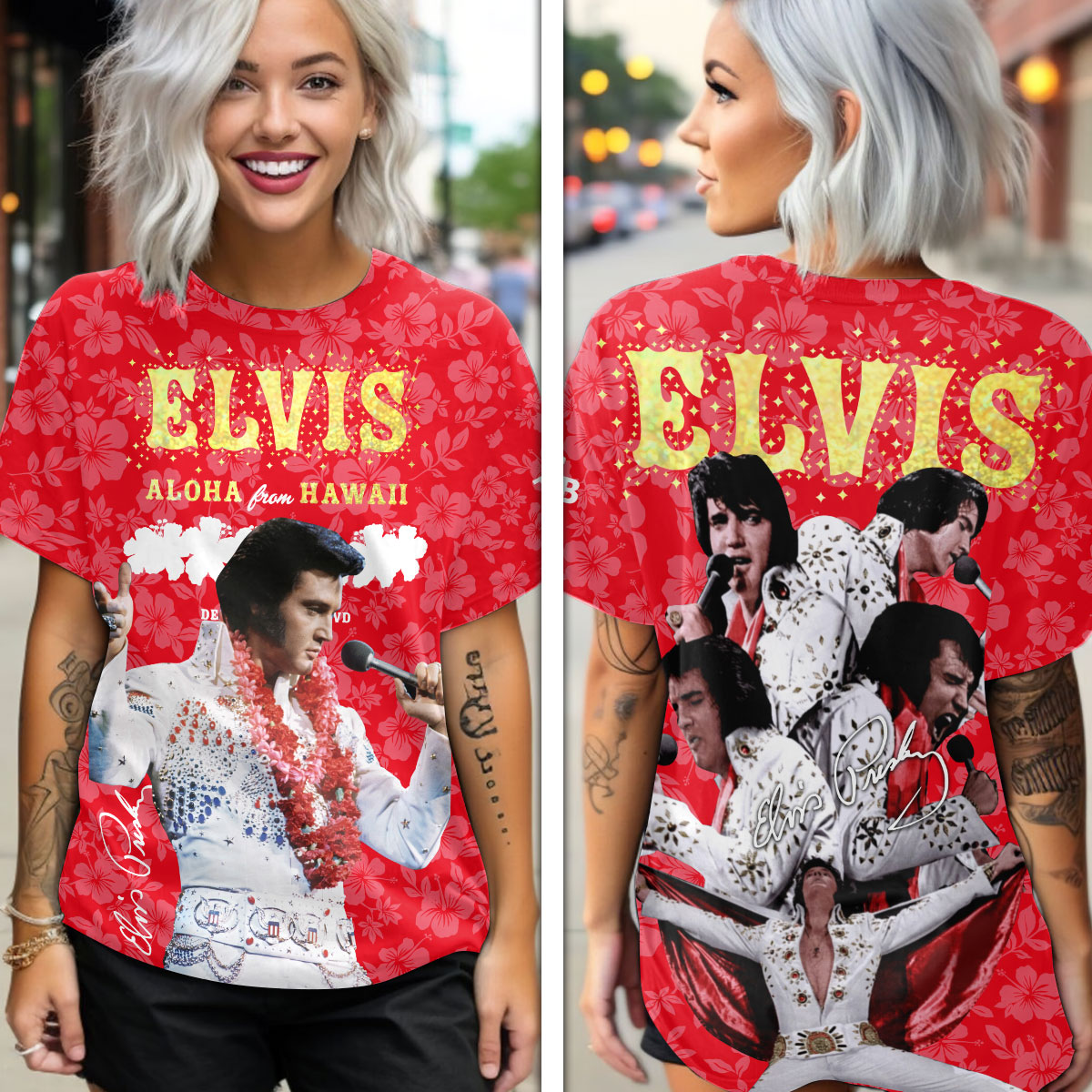 Elvis Presley Miss Golden Records Shirt