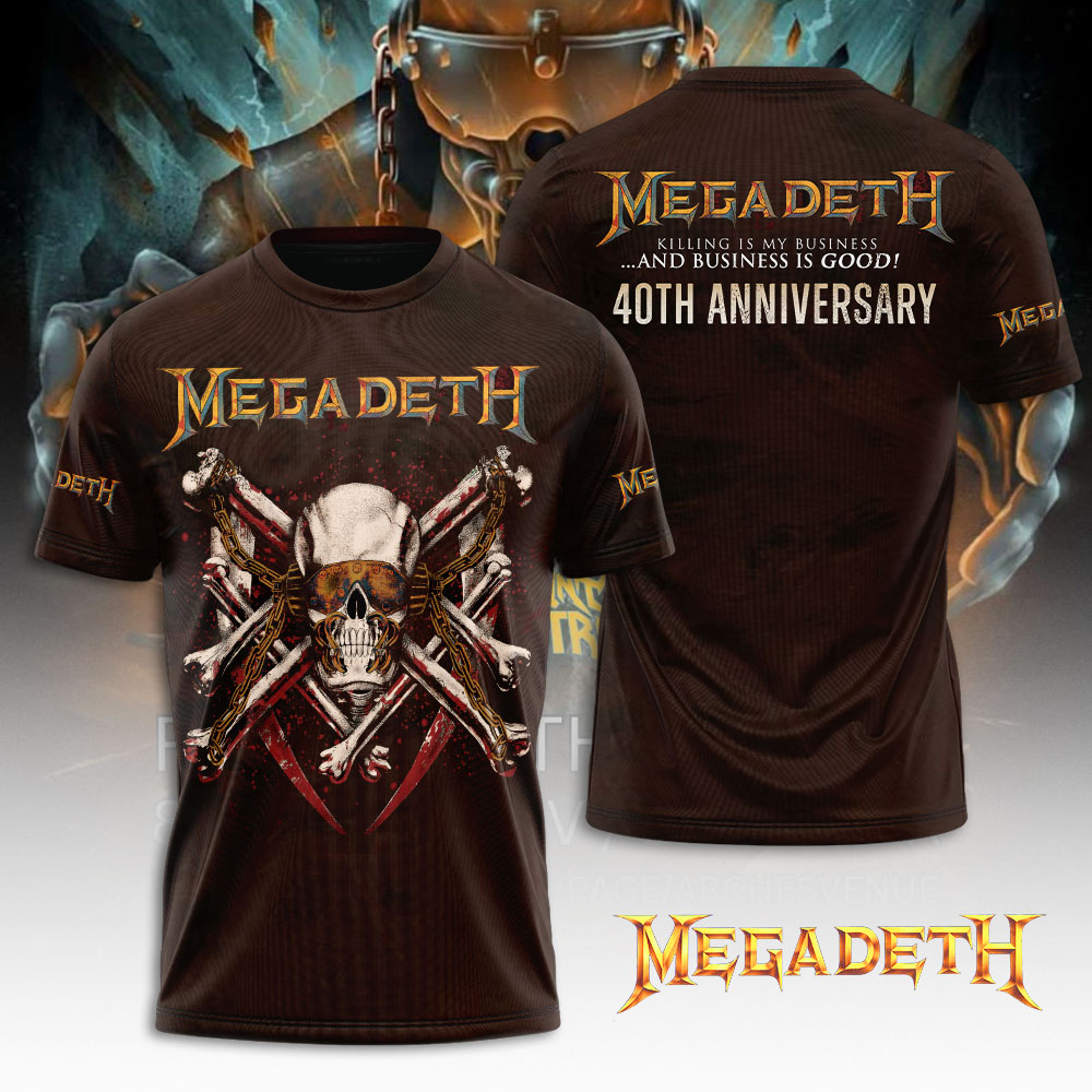 Megadeth Band Logo Shirt