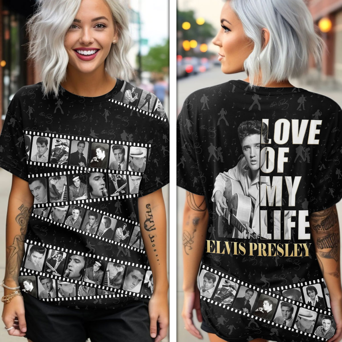 Elvis Presley Miss Viva Nash Vegas Shirt