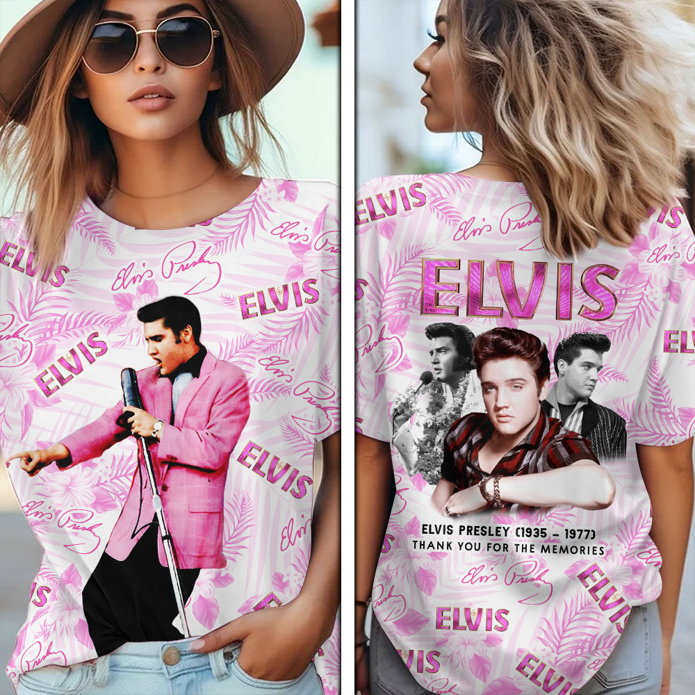 Elvis Presley Miss Leather Outfit Shirt