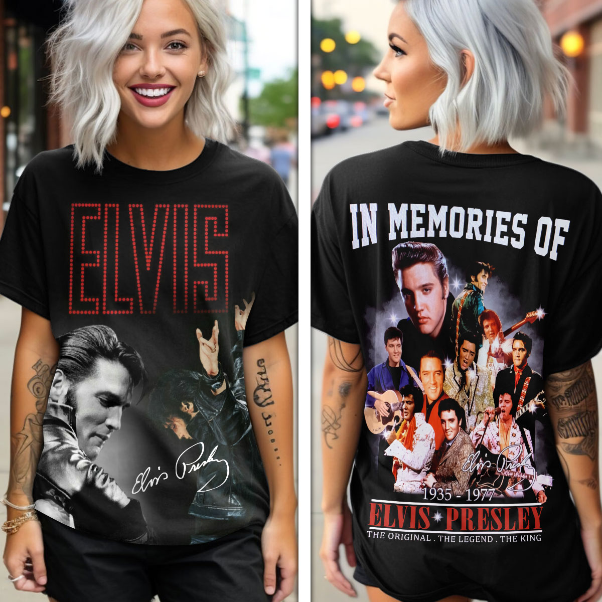 Elvis Presley Miss Graceland Mansion Shirt