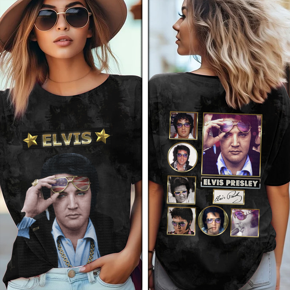 Elvis Presley Miss Golden Globes Shirt
