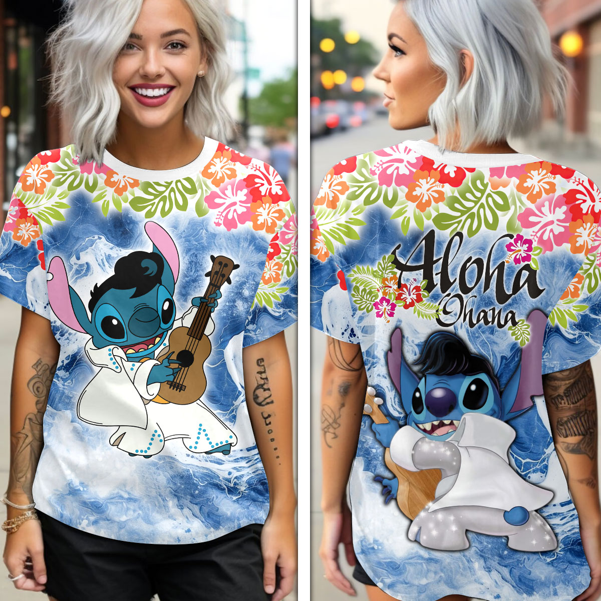 Elvis Presley X Stitch 3D Shirt