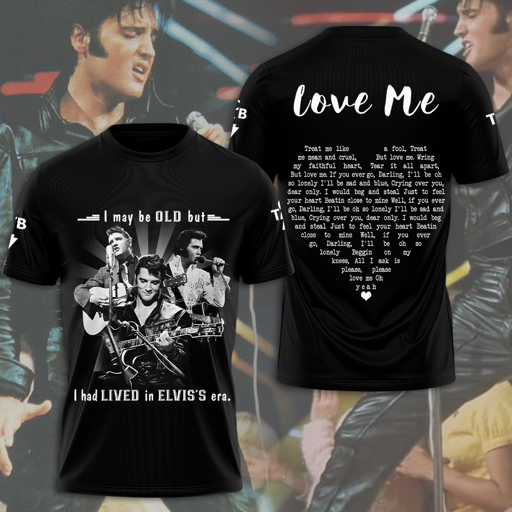 Elvis Presley Miss Live Performances Shirt
