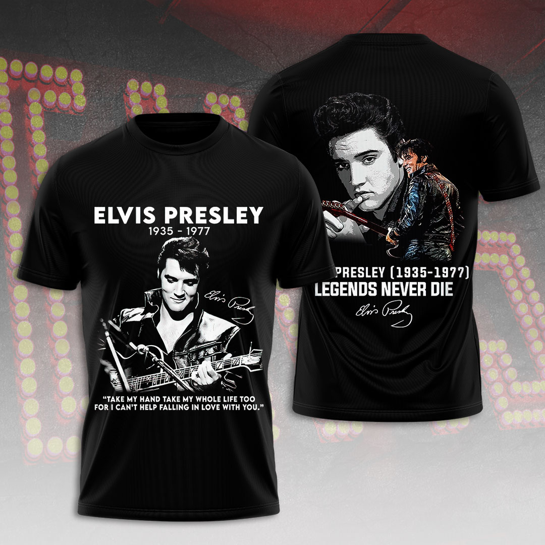 Elvis Presley Miss 1970S Tour Shirt