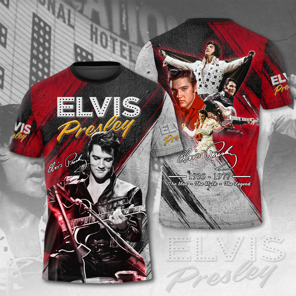 Elvis Presley Black Graceland Shirt