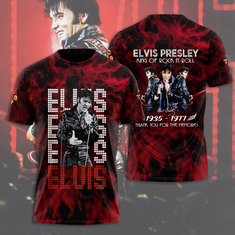 Elvis Presley Black Rca Victor Shirt