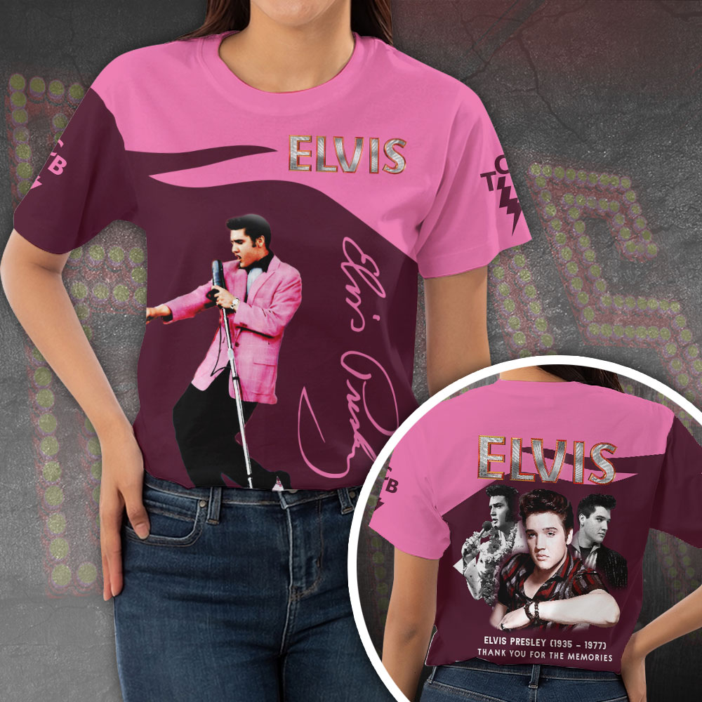 Elvis Presley Black All Shook Up Shirt