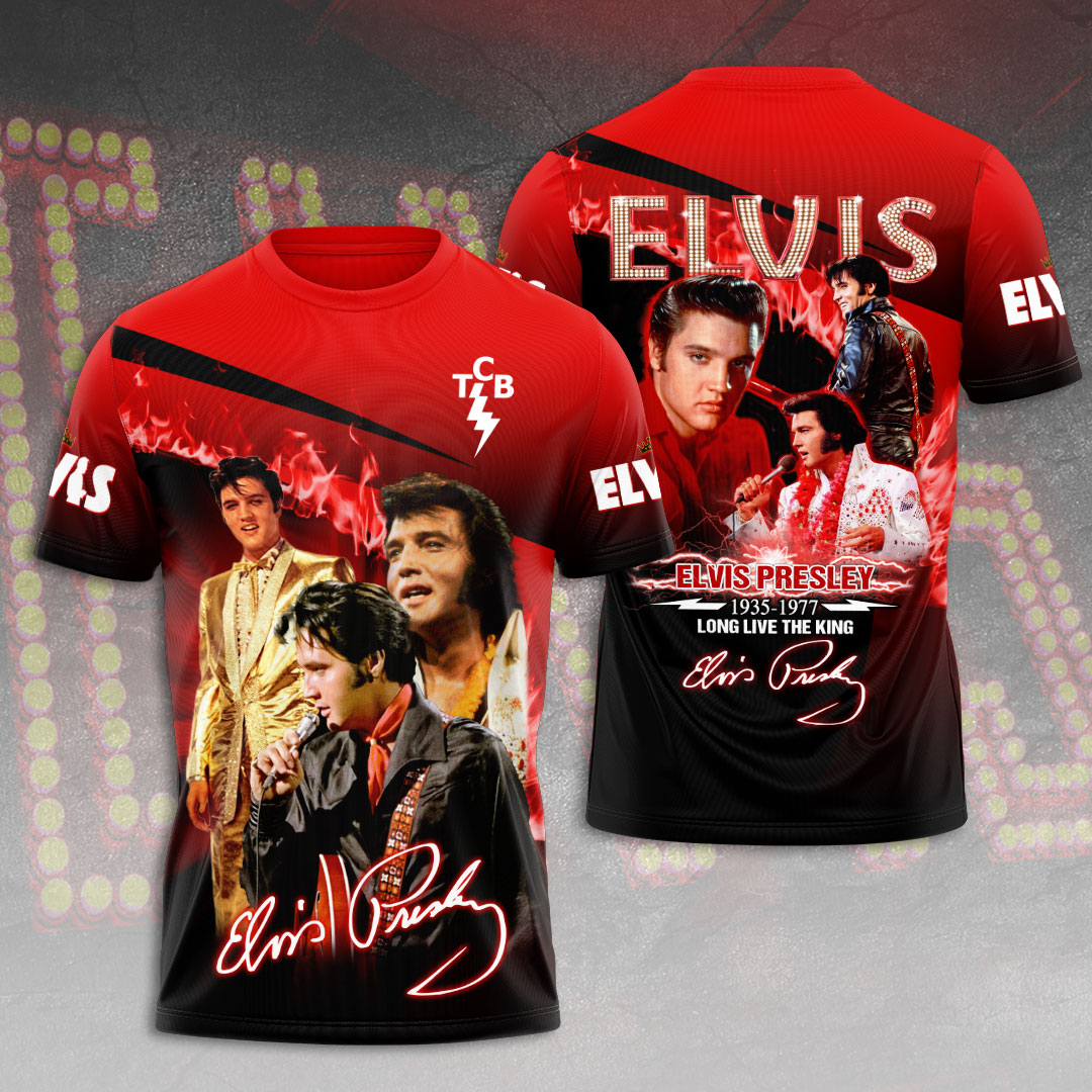 Elvis Presley Black Tv Special Shirt