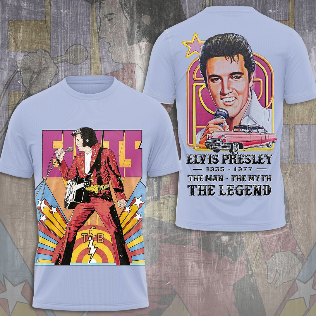 Elvis Presley Black Hollywood Shirt