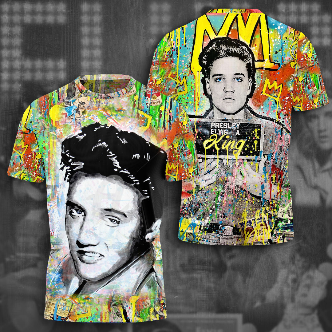 Elvis Presley Black Era 1960S Shirt