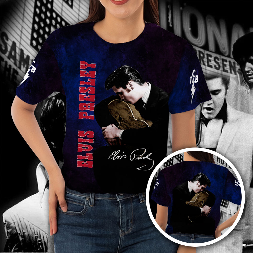 Elvis Presley Black Multi-Platinum Shirt