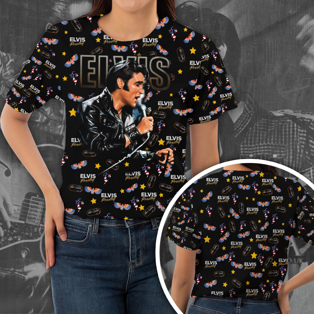 Elvis Presley Black Germany Shirt