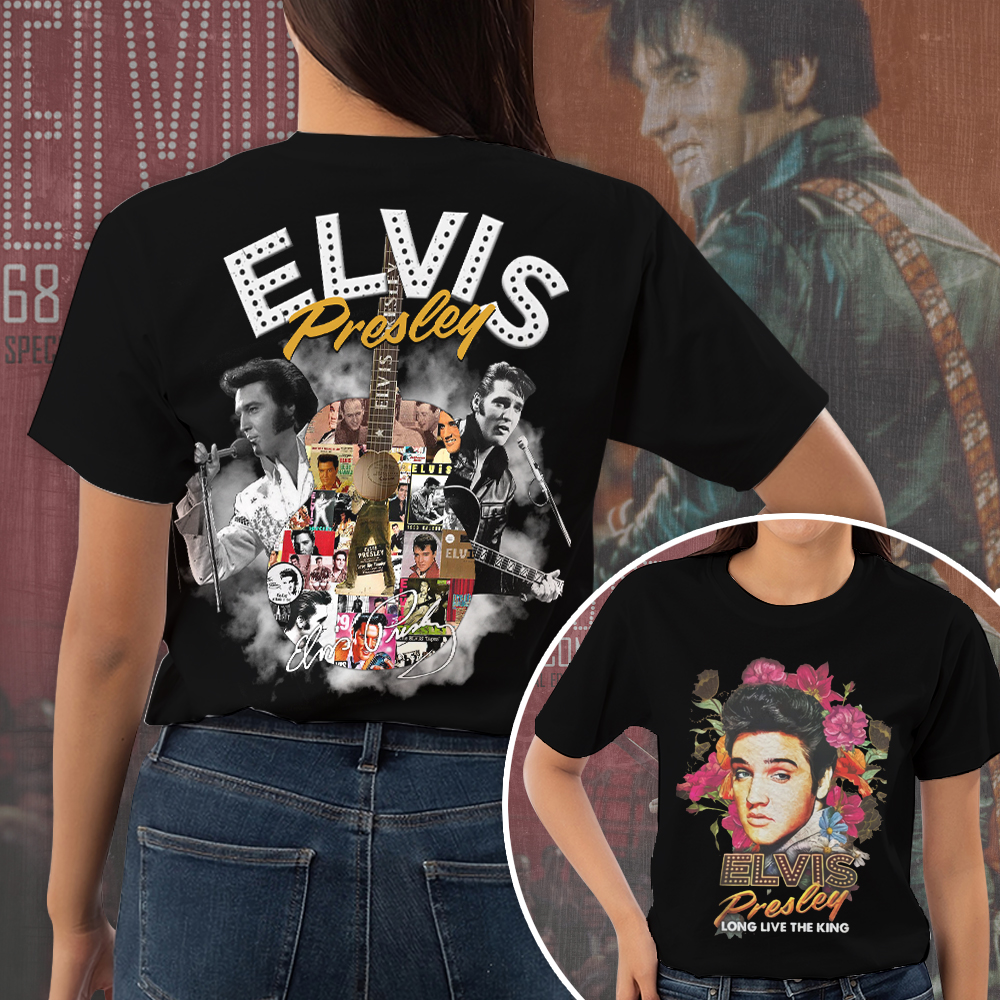 Elvis Presley Black Country Influence Shirt