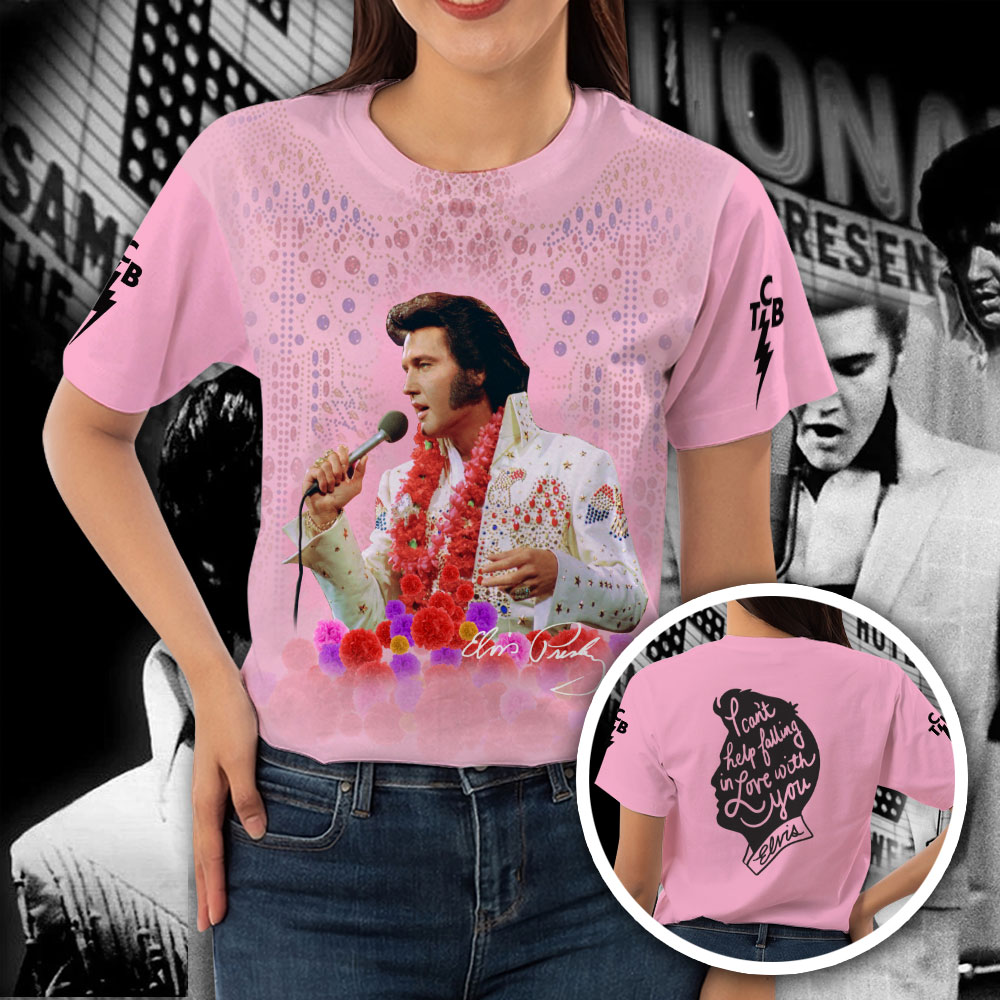 Elvis Presley Black Las Vegas Residency Shirt