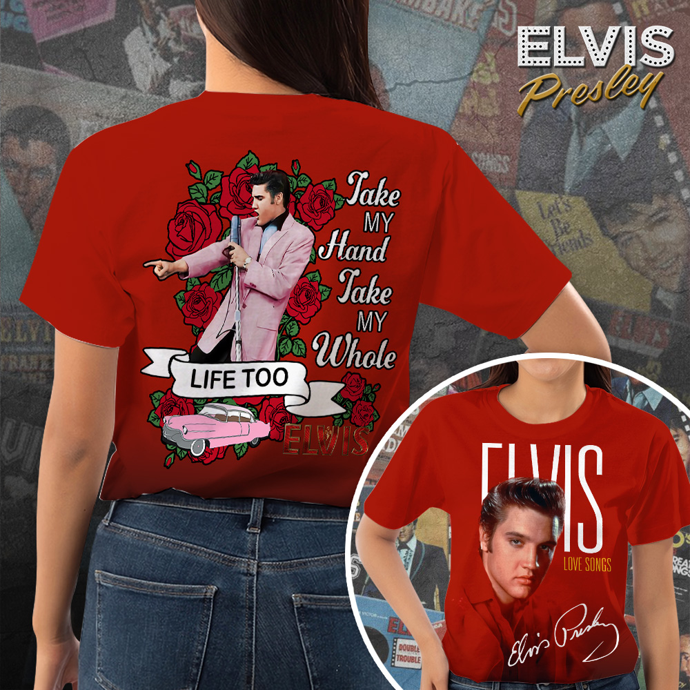 Elvis Presley Black 1955 Sun Sessions Shirt