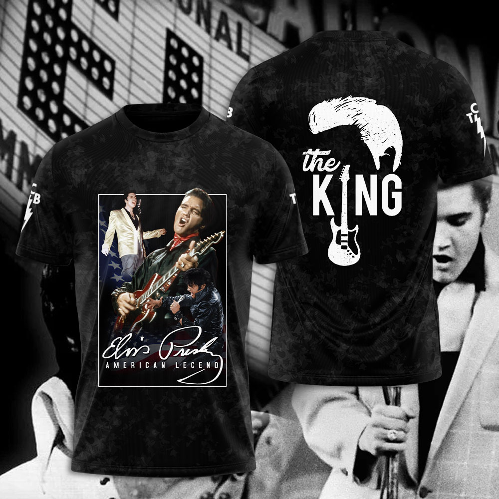 Elvis Presley Album Blue Suede Shoes Shirt