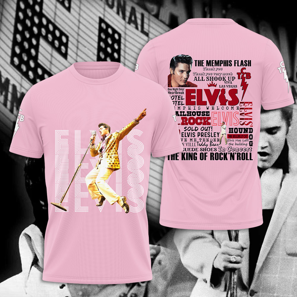 Elvis Presley Album Gospel Singing Shirt