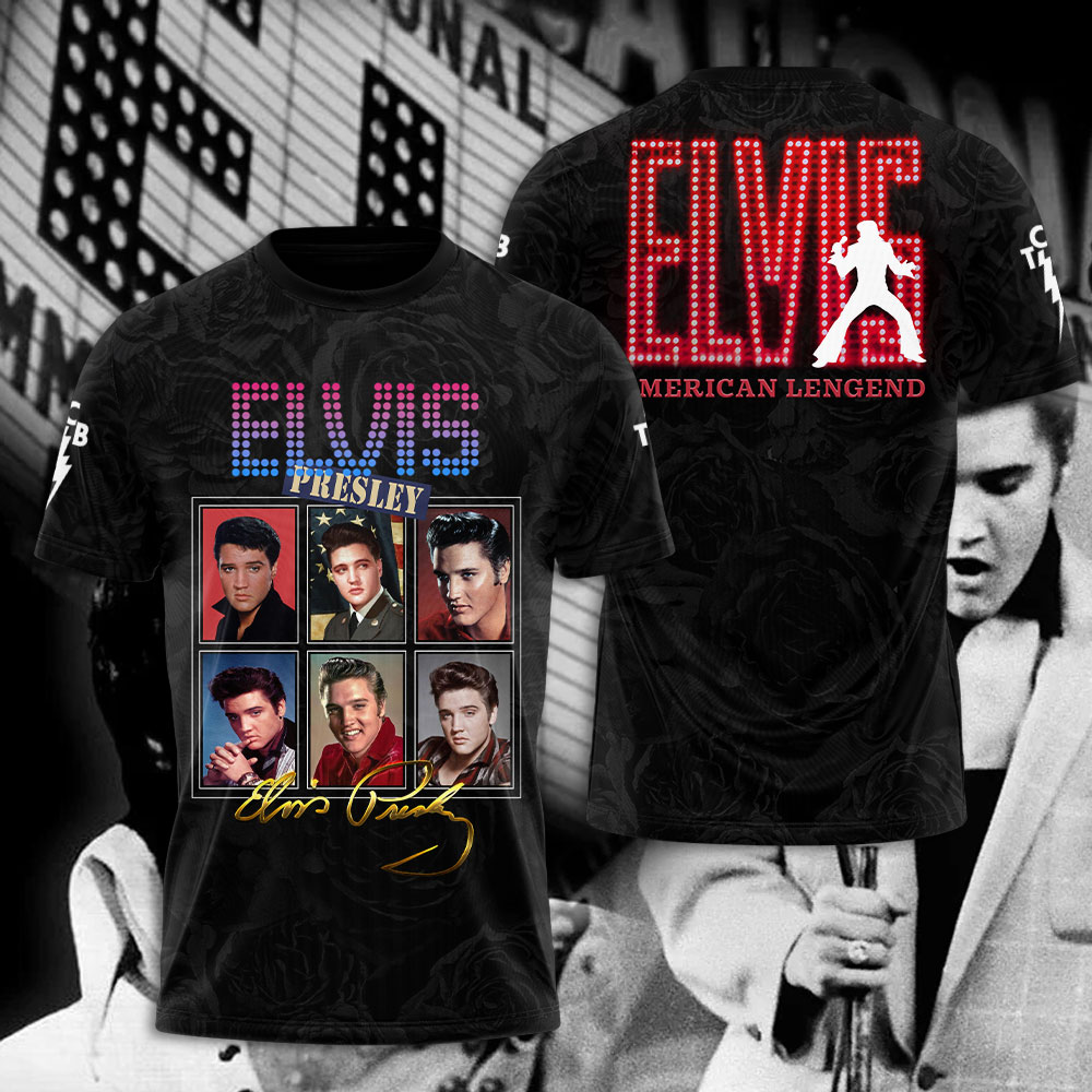 Elvis Presley Album Colonel Tom Parker Shirt