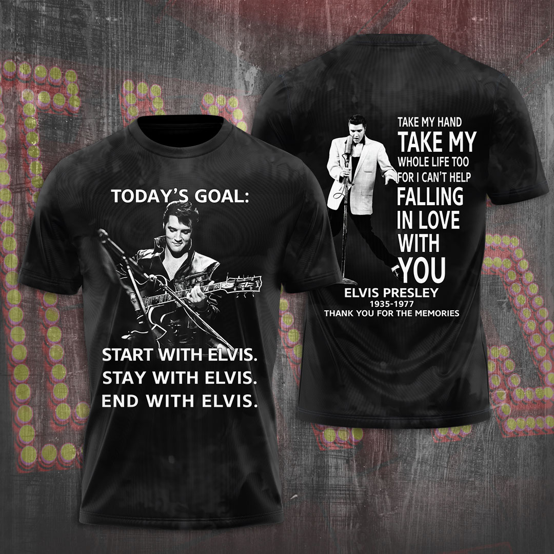 Elvis Presley Album Golden Records Shirt