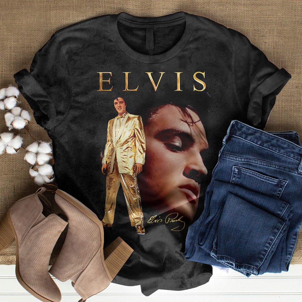 Elvis Presley Album Graceland Tours Shirt