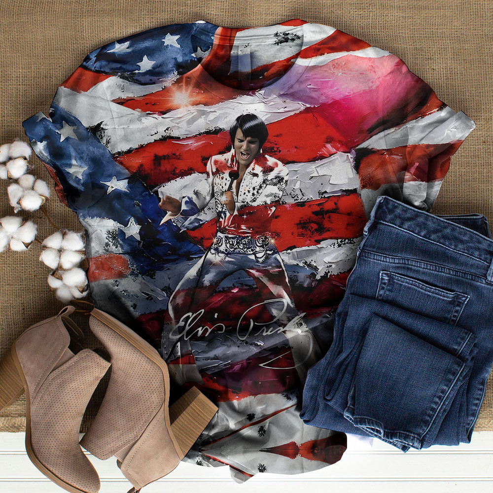 Elvis Presley Album Sun Records Shirt