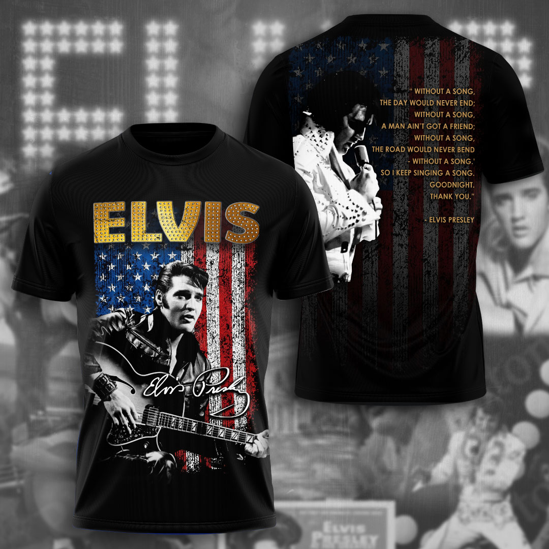 Elvis Presley Album Narration Shirt