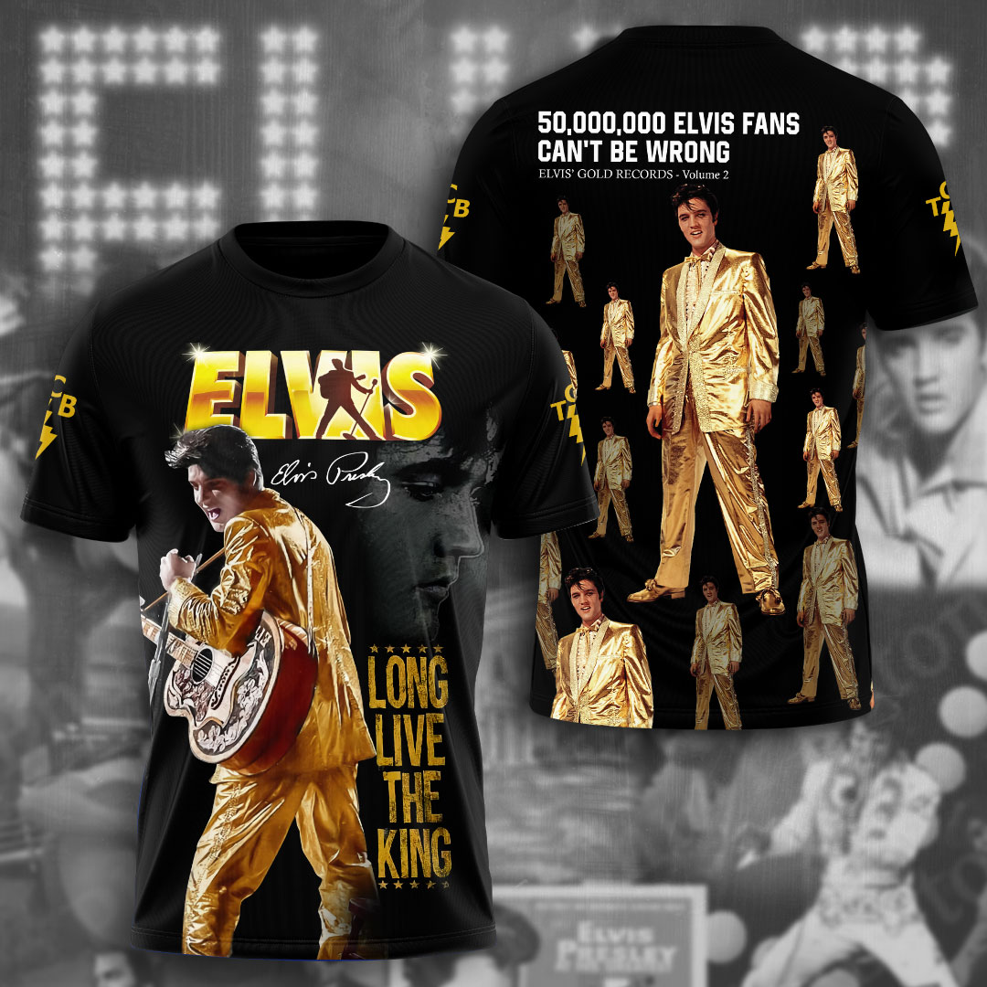 Elvis Presley Album Blues-Influenced Shirt