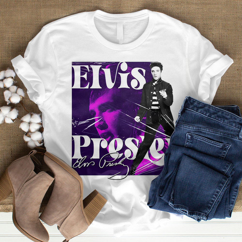 Elvis Presley Album Sideburns Shirt