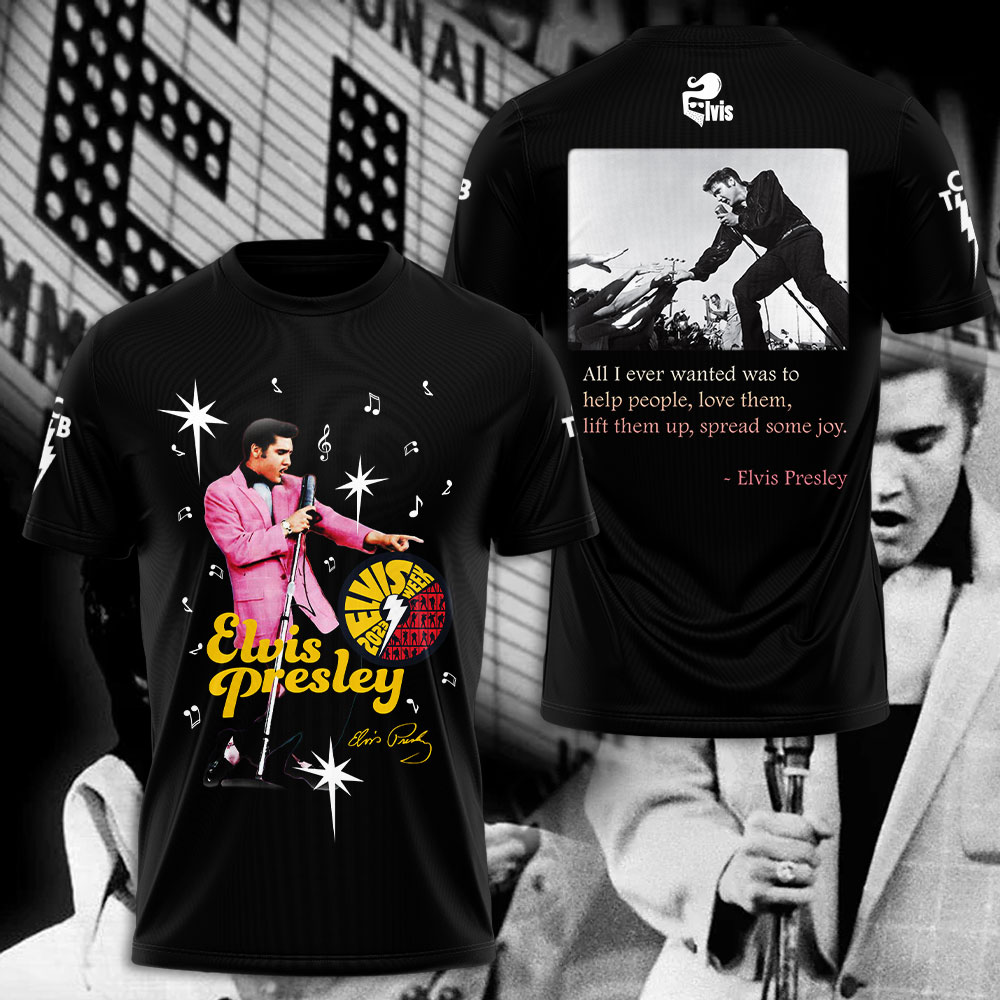 Elvis Presley Sun Studio Shirt For Fans