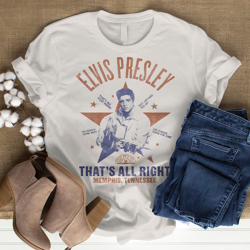 Elvis Presley Graceland Mansion Shirt For Fans